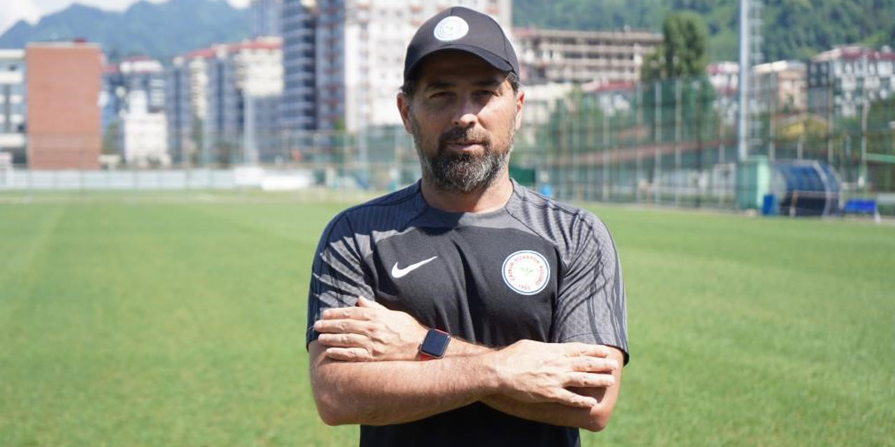 İlhan Palut: “Tüm sorumluluğum Rizespor’u ligde en başarılı yerde bitirtmek”