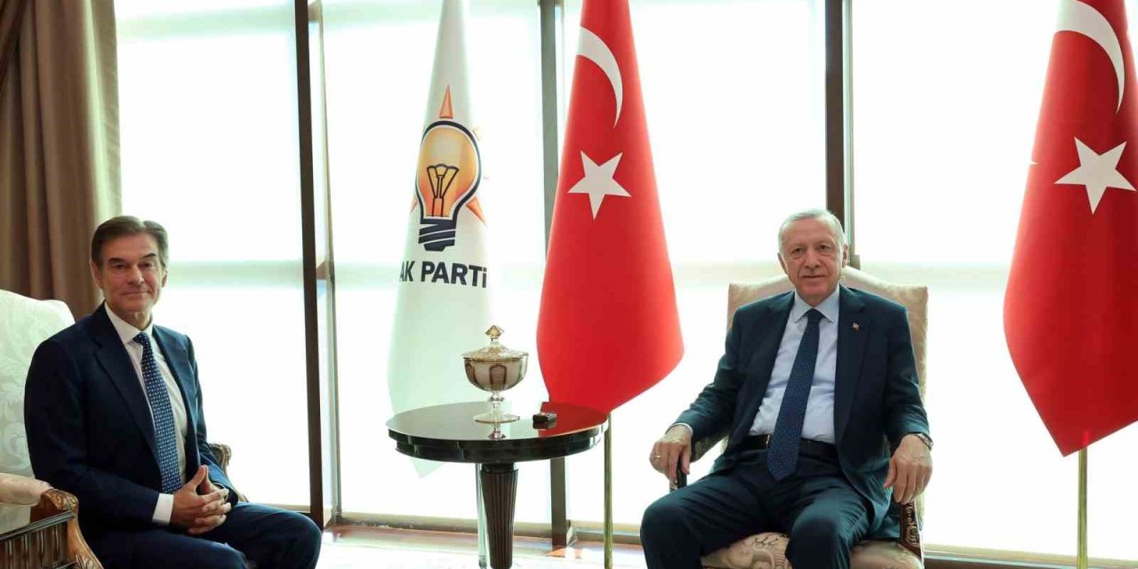 Cumhurbaşkanı Erdoğan, Prof. Dr. Öz’ü Kabul Etti