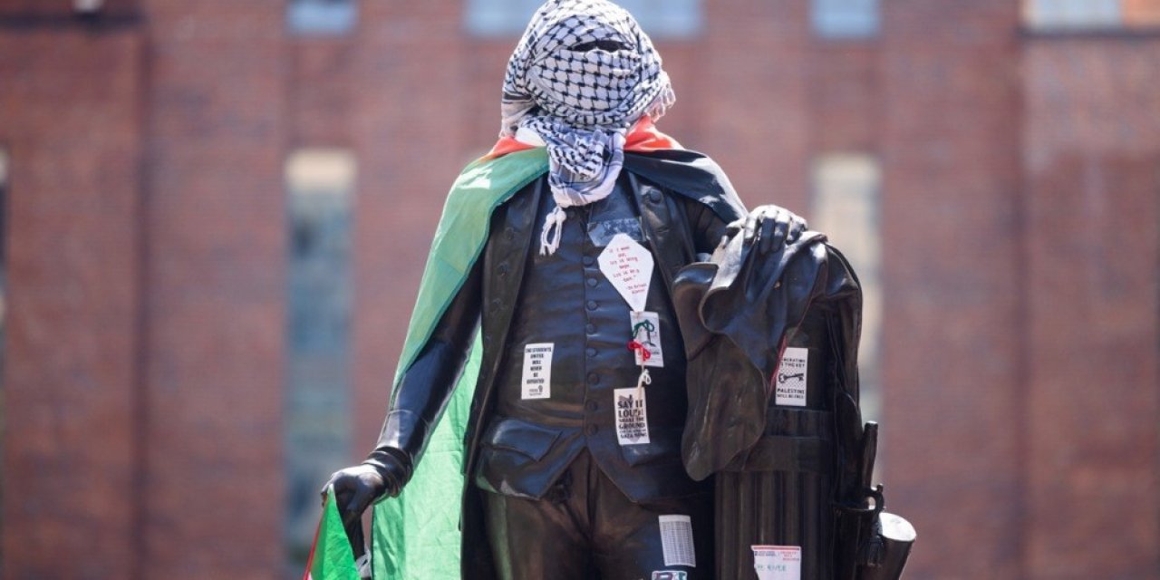 Abd’deki George Washington Üniversitesi’nde Filistin’e Destek Protestoları 8. Gününde