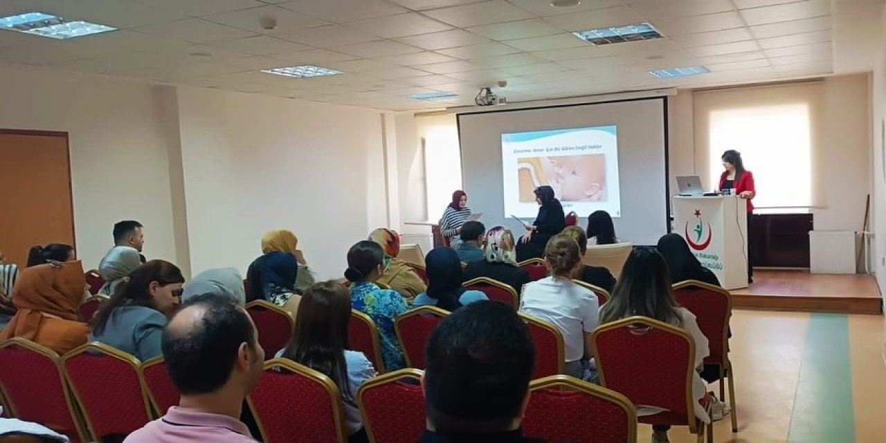 Erzincan’da “Anne Sütü Ve Emzirme Danışmanlığı Hizmet İçi Eğitimi" Verildi