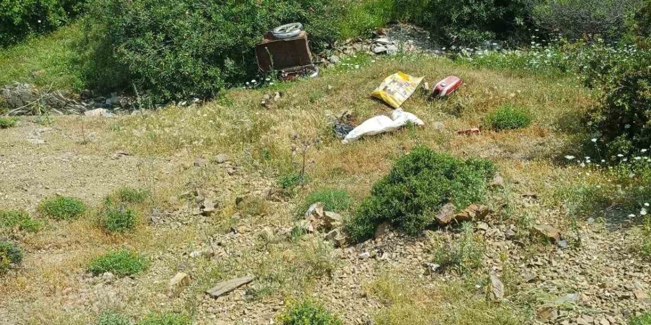 Kontrolden Çıkan Motosiklet Dereye Uçtu