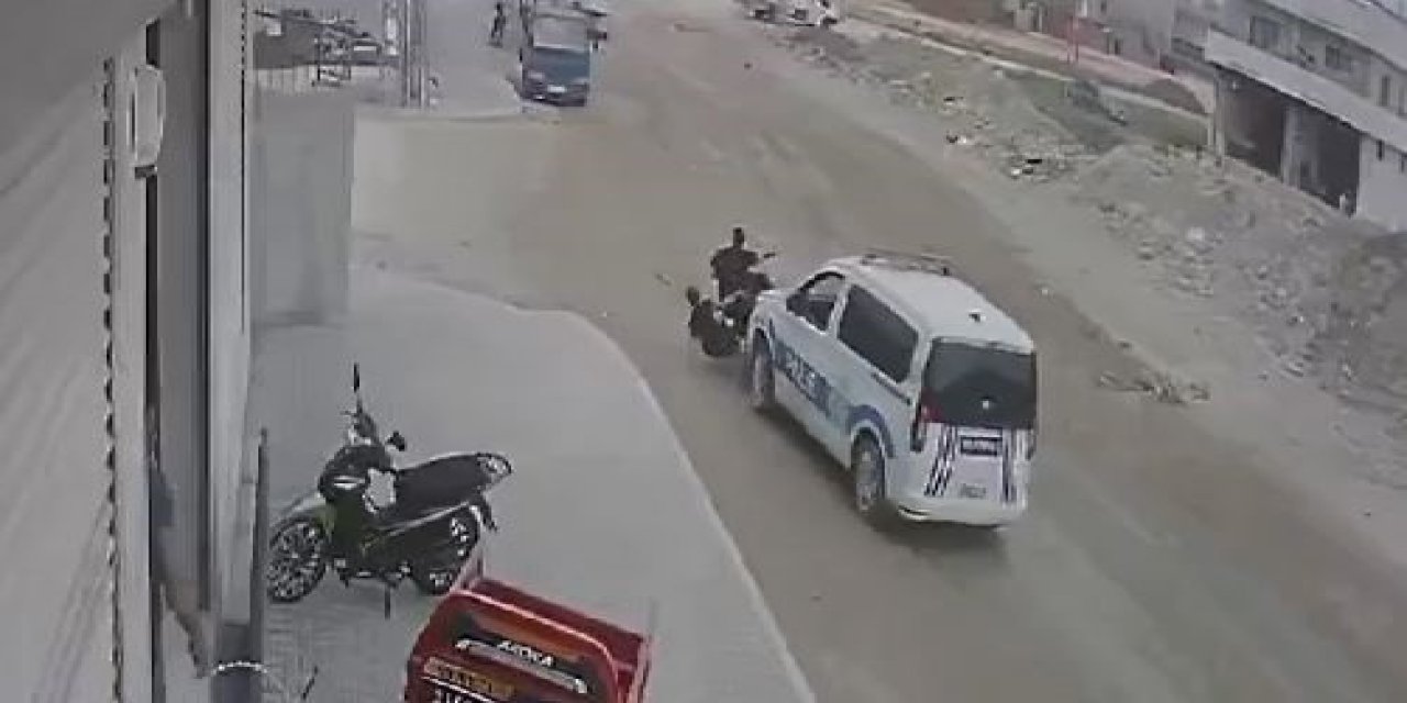 ’dur’ İhtarına Uymadı, Polis Çarparak Durdurdu