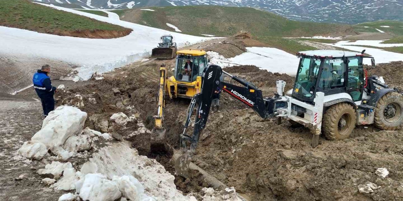 Berçelan’daki Su Çalışması 3. Gününde
