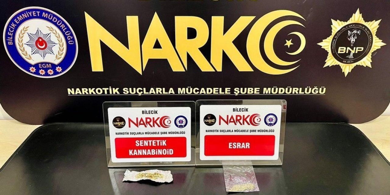Bilecik’te Uyuşturucu Operasyonu