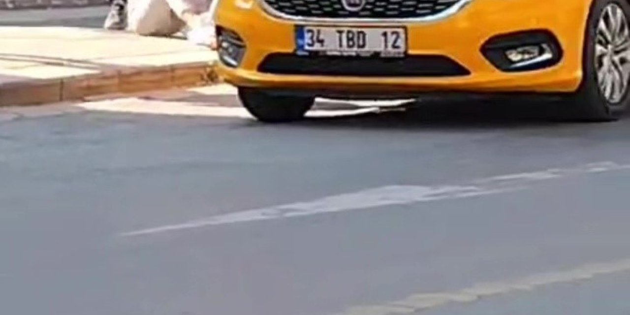 Pendik’te Genç Kadını Bıçak Zoruyla Taksiye Bindirip Kaçırdı, O Anlar Kamerada