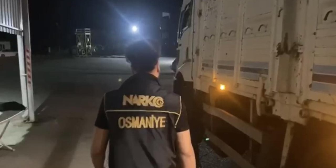 Osmaniye’de Durdurulan Tırda 41 Kilo 600 Gram Uyuşturucu Ele Geçirildi