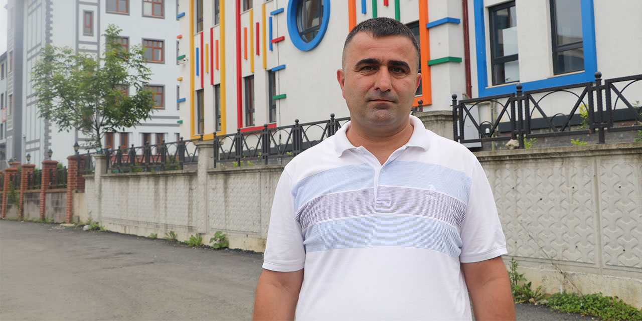 Rize'de mahalle arasında verilen direksiyon kursu eğitimine ve ehliyet sınavlarına mahalle sakinlerinden tepki