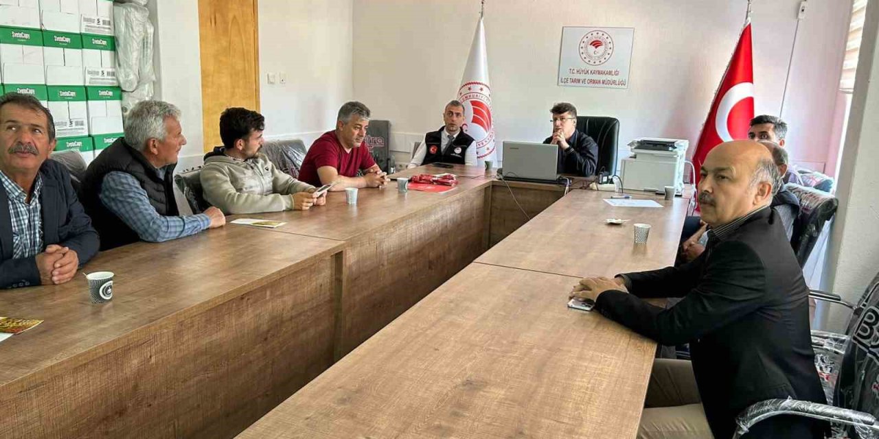 Konya’da Çiftçilere Yem Bitkisi Üretimi Anlatıldı