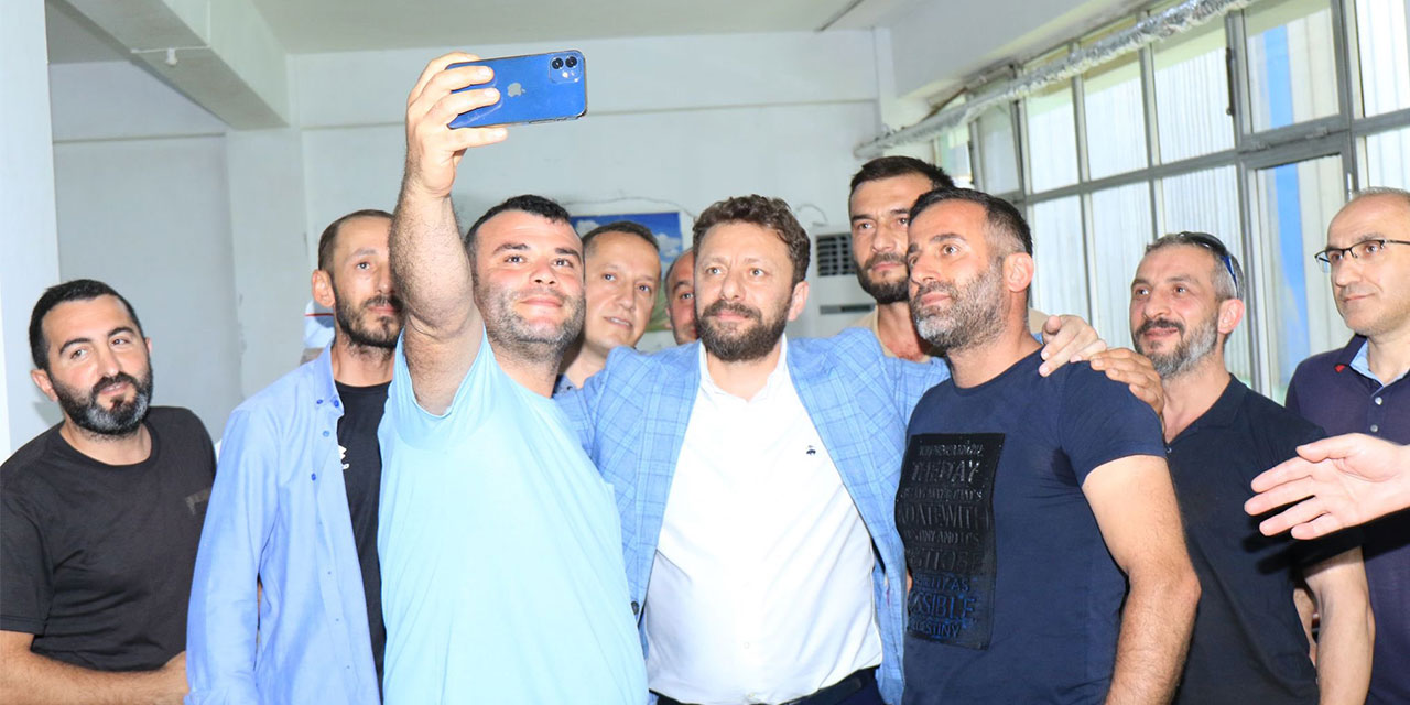 Milletvekili Avcı mevsimlik işçilerle bir araya geldi