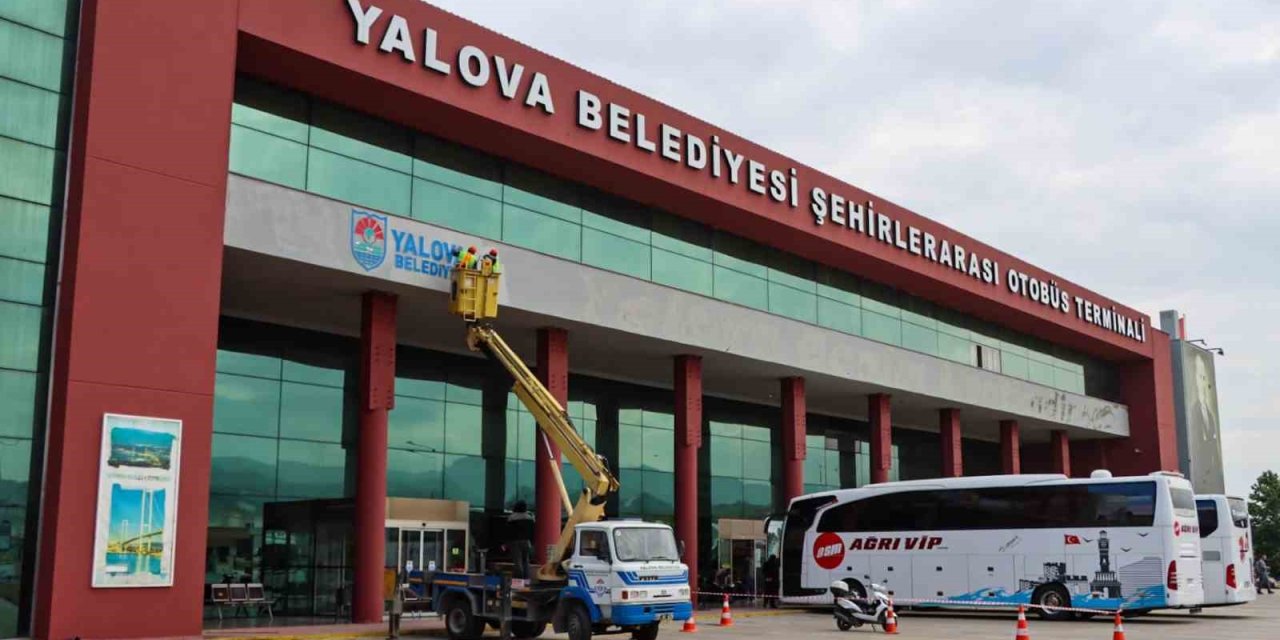 Yalova Şehirlerarası Otobüs Terminali’nde Bakım Ve Onarım
