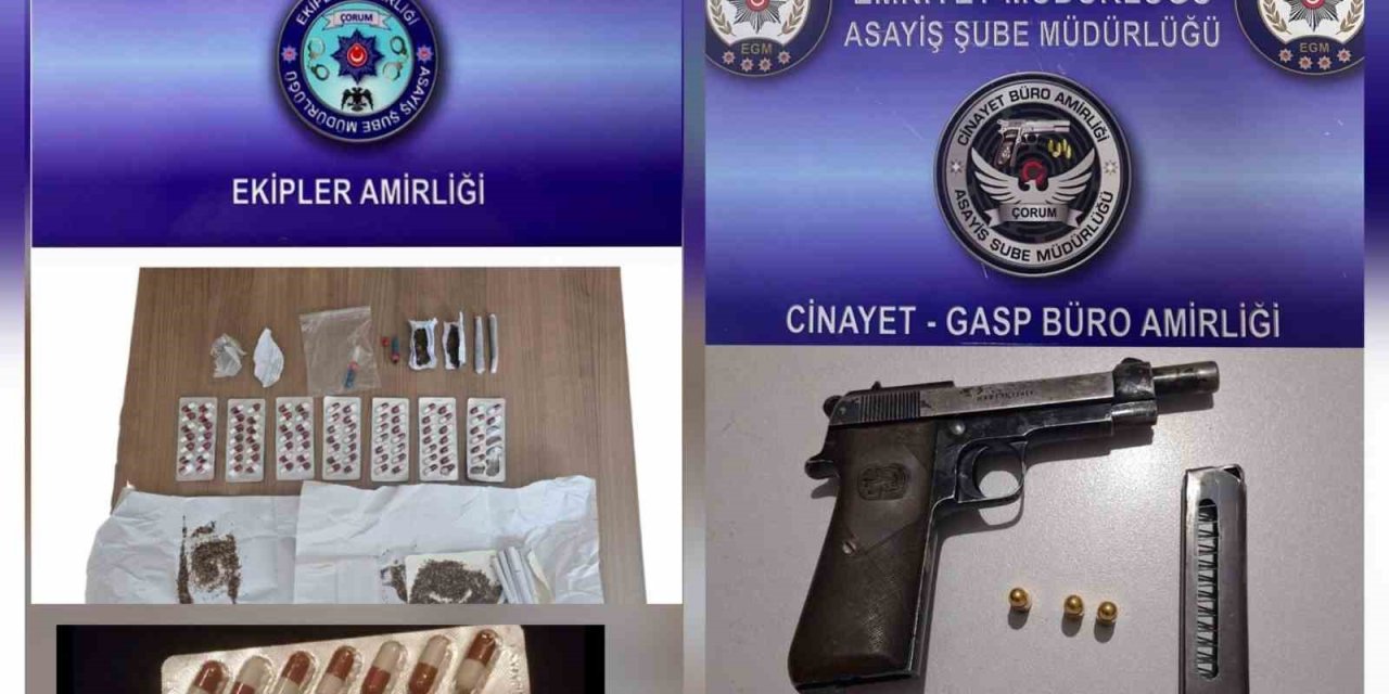 Çorum Polisinin Asayiş Ve Huzur Operasyonları Sürüyor