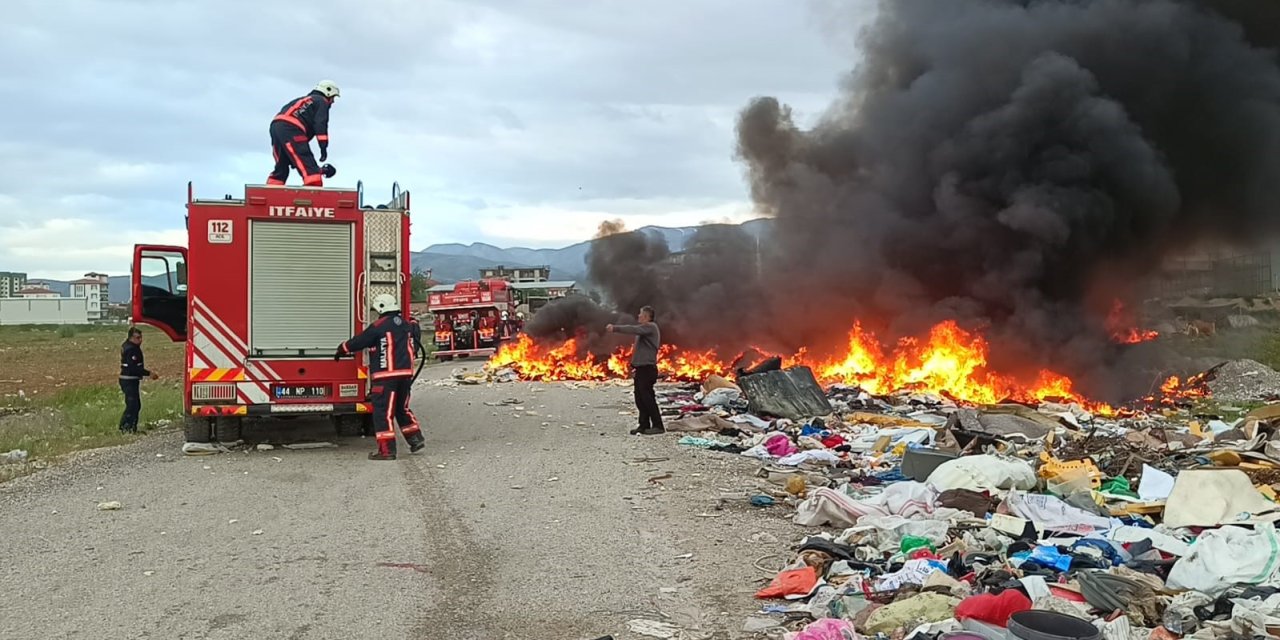 Hurdacılar Sitesinde Korkutan Yangın