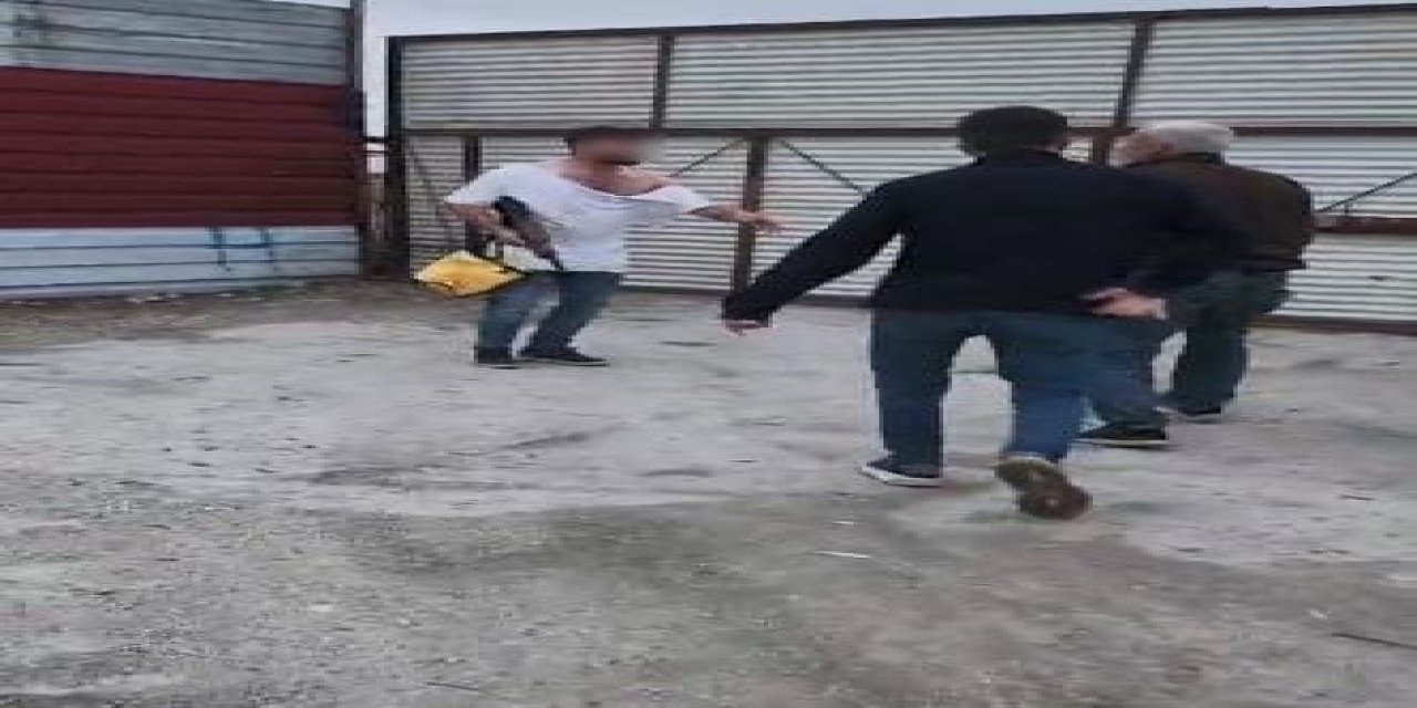 Pompalı Tüfekle İş Yerini Bastılar: O Anlar Kamerada