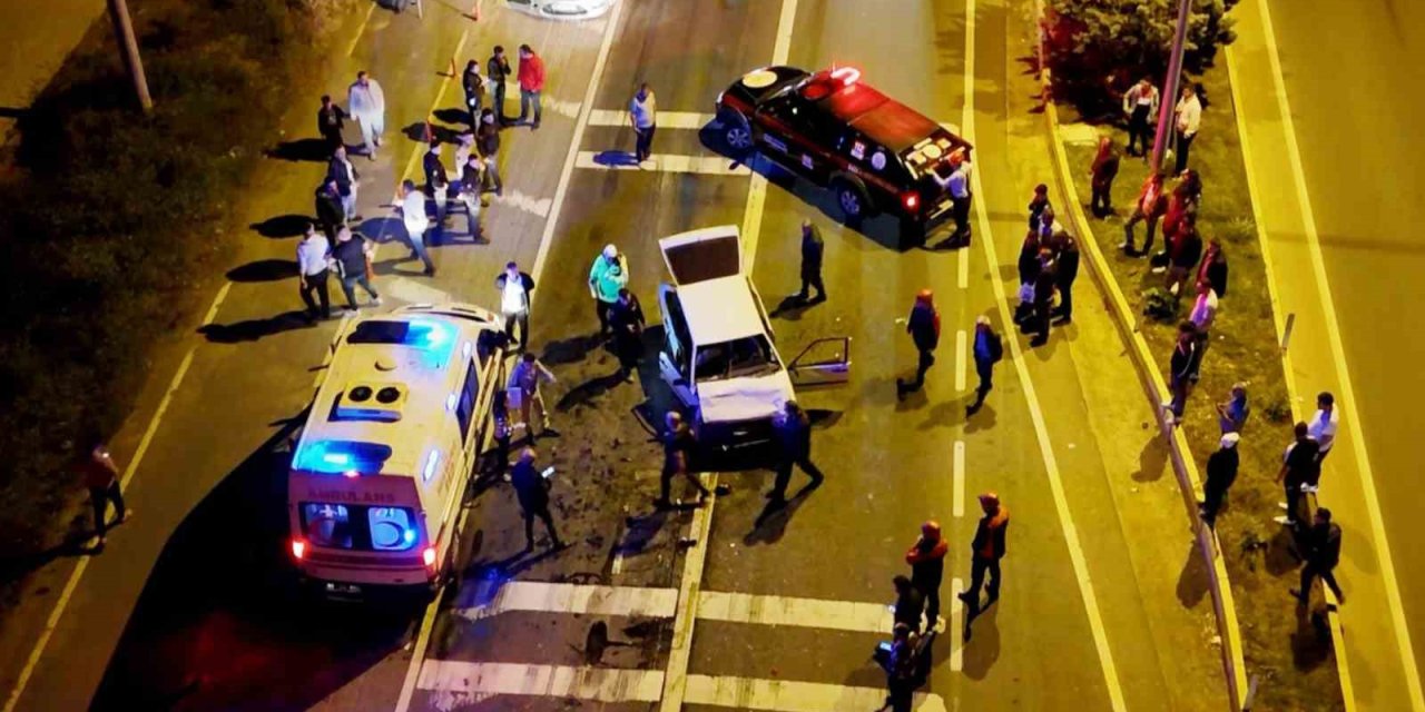 Hatalı Sollama Kazaya Neden Oldu: 3 Ağır Yaralı