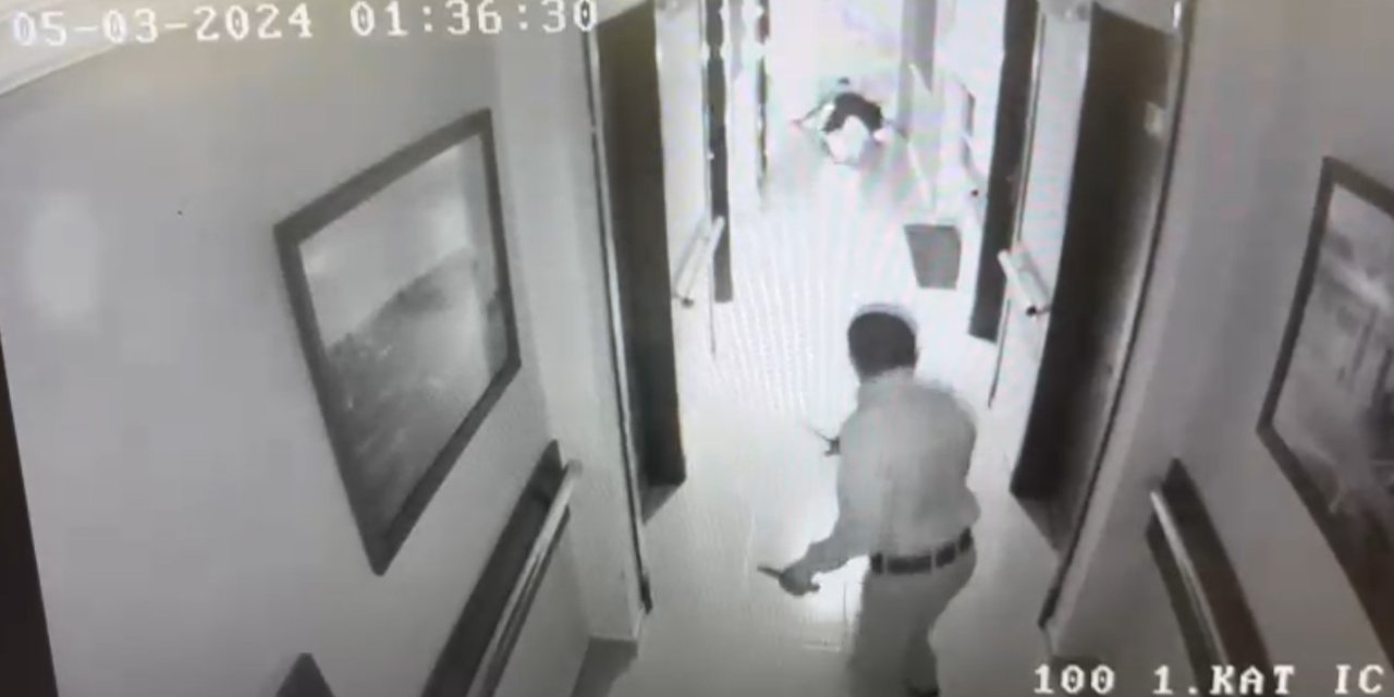 Huzurevindeki Dehşet Anları Güvenlik Kamerasında