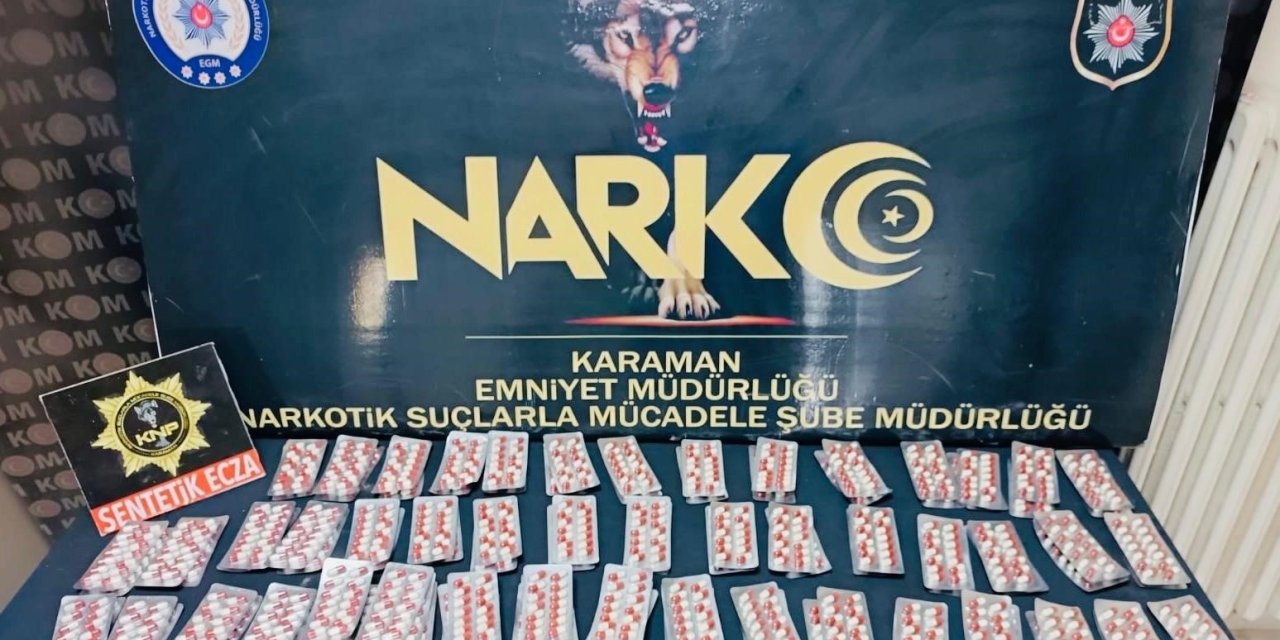 Karaman’da 2 Kişi Uyuşturucudan Tutuklandı