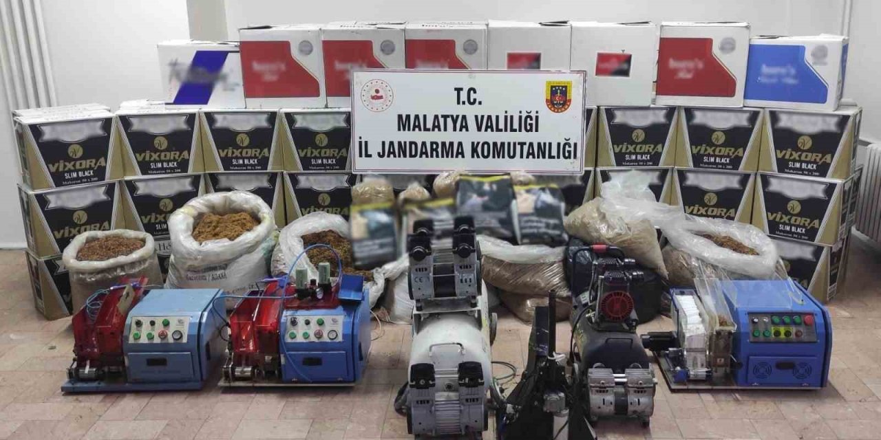 Jandarmadan Kaçak Sigara Operasyonu