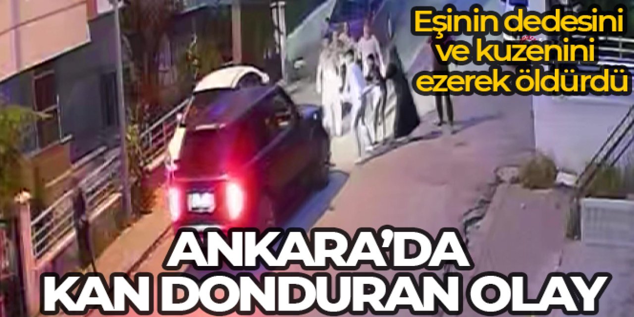 Aile içi kavga kanlı bitti: Eşinin dedesini ve kuzenini otomobille ezerek öldürdü