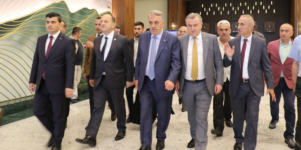 Genel Başkan Yardımcısı Yazıcı ve Bakan Bak Rize'de