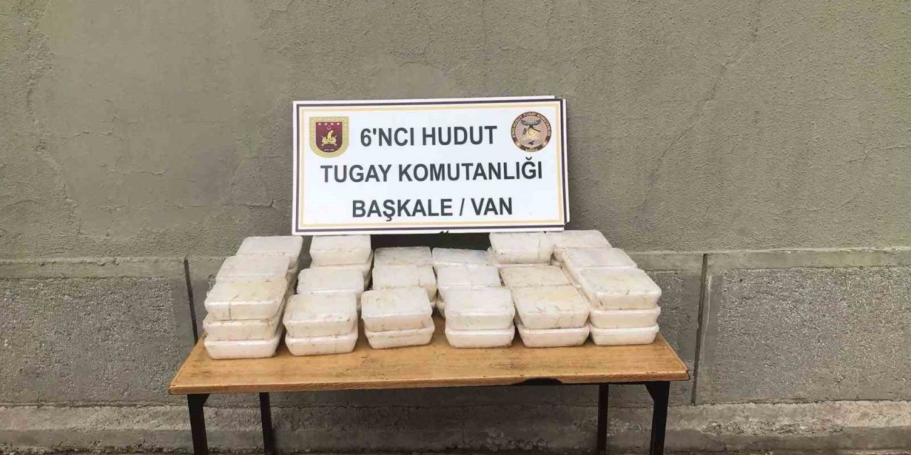 Msb: “Van Hudut Hattında 48 Kilo 234 Gram Uyuşturucu Madde Ele Geçirildi”