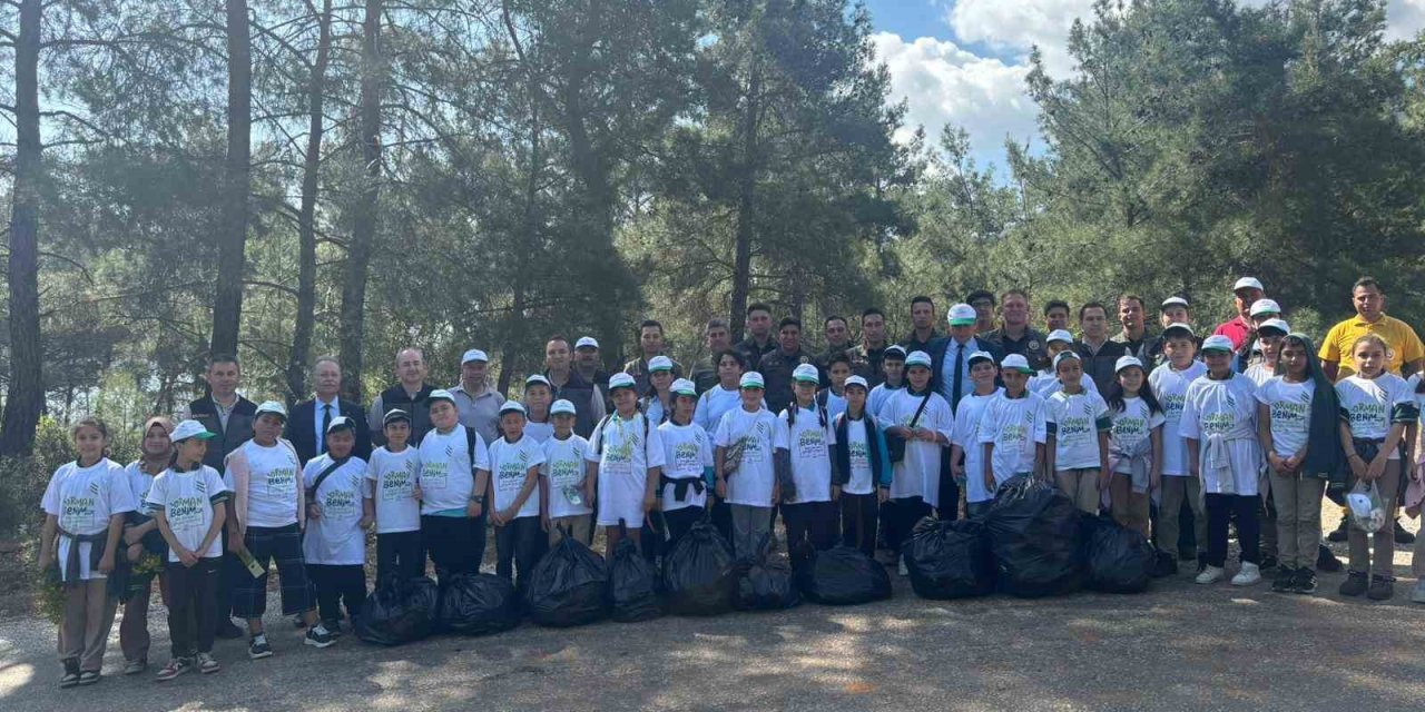 Karacasu’da ’benim Ormanım Temiz’ Etkinliğiyle Orman Yangınlarına Dikkat Çekildi