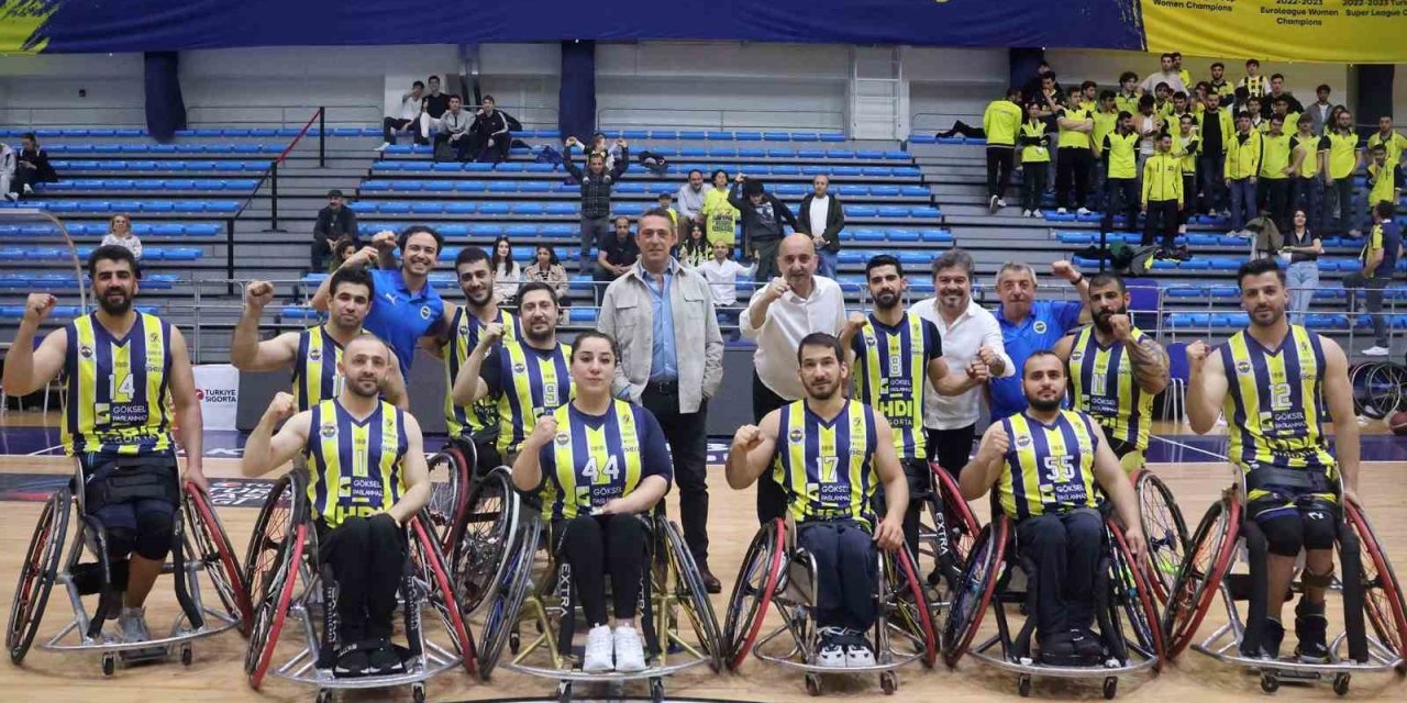 Avrupa Şampiyonu Fenerbahçe Tekerlekli Sandalye Basketbol Takımı Ligde Finale Yükseldi