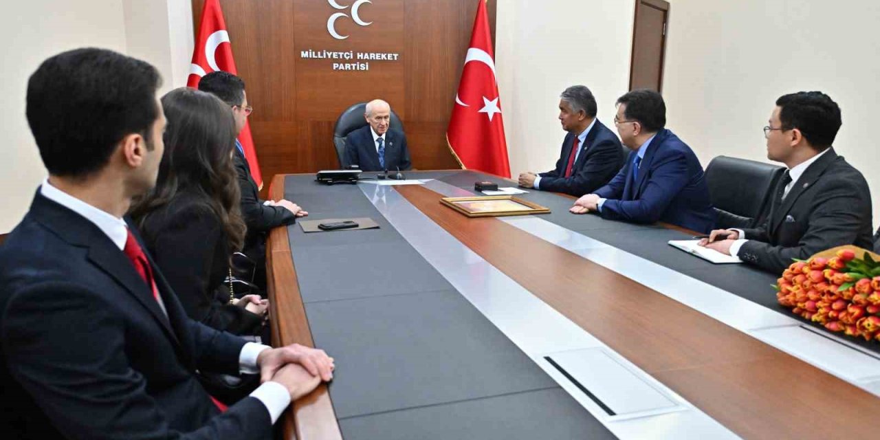 Mhp Lideri Bahçeli’ye Anlamlı Ziyaret