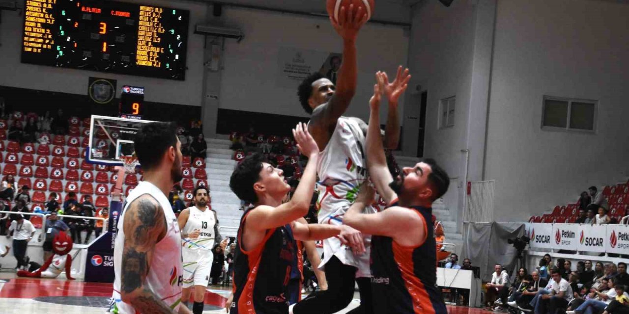 Basketbol Süper Ligi: Aliağa Petkimspor: 120 - Çağdaş Bodrum Spor: 76