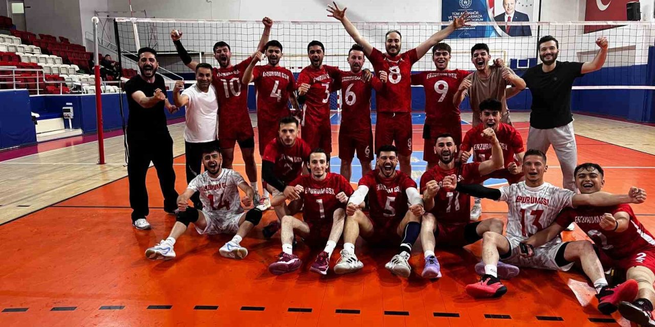 Aşkale Voleybolda İkinci Ligde
