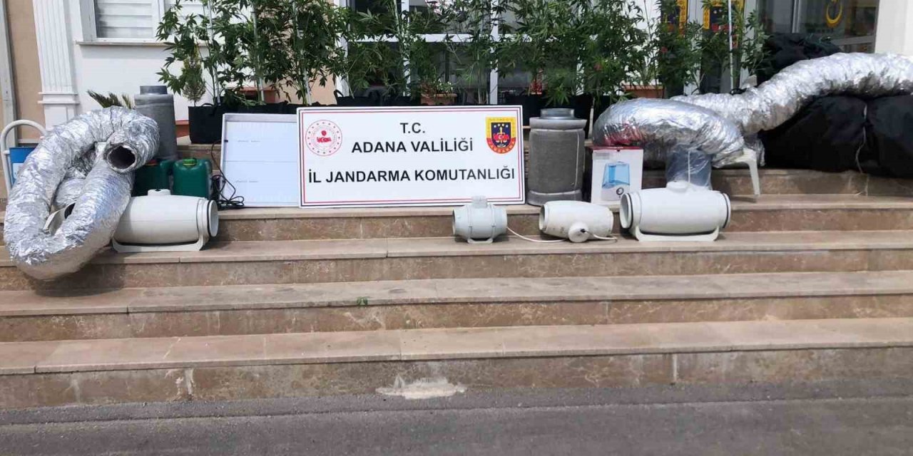 Apartmanda İklimlendirme Sistemiyle Uyuşturucu İmalatına Jandarma Darbesi