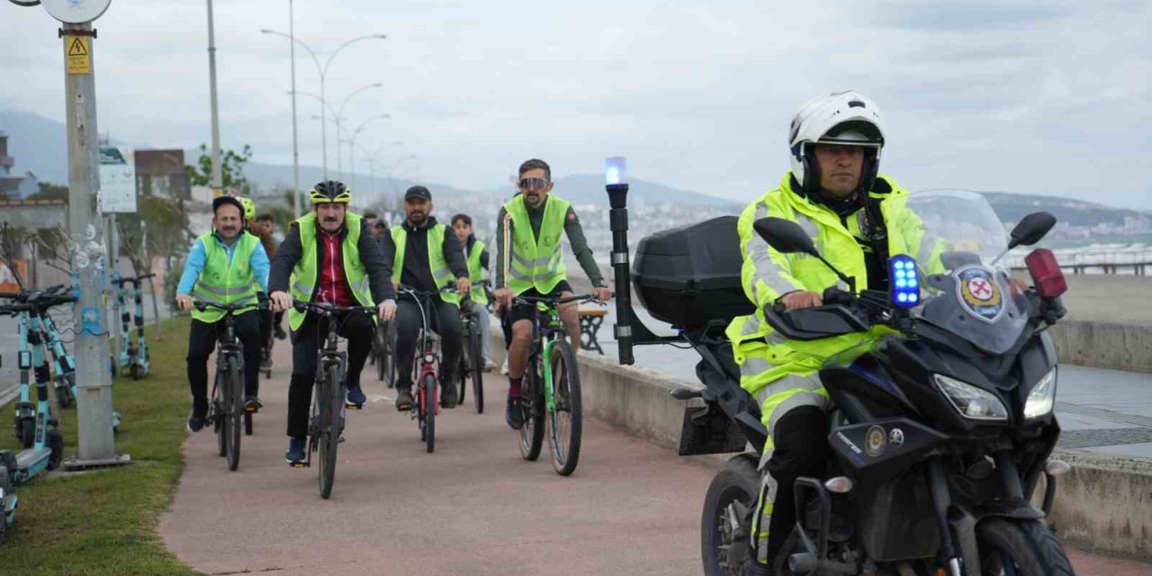 Sağlıklı Yaşam İçin Pedal Çevirdiler