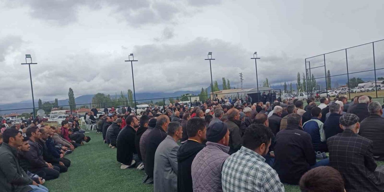 Sindelhöyük Mahallesinde Yağmur Duası Yapıldı