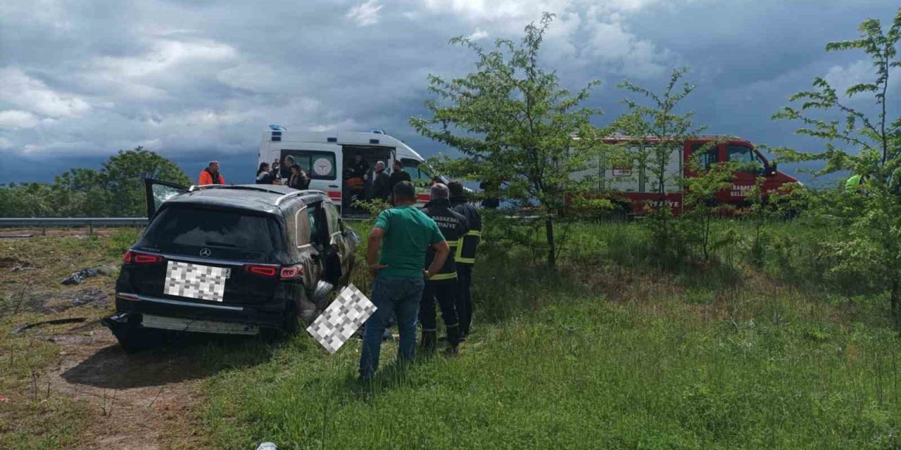 Babaeski’de Trafik Kazası: 1 Yaralı