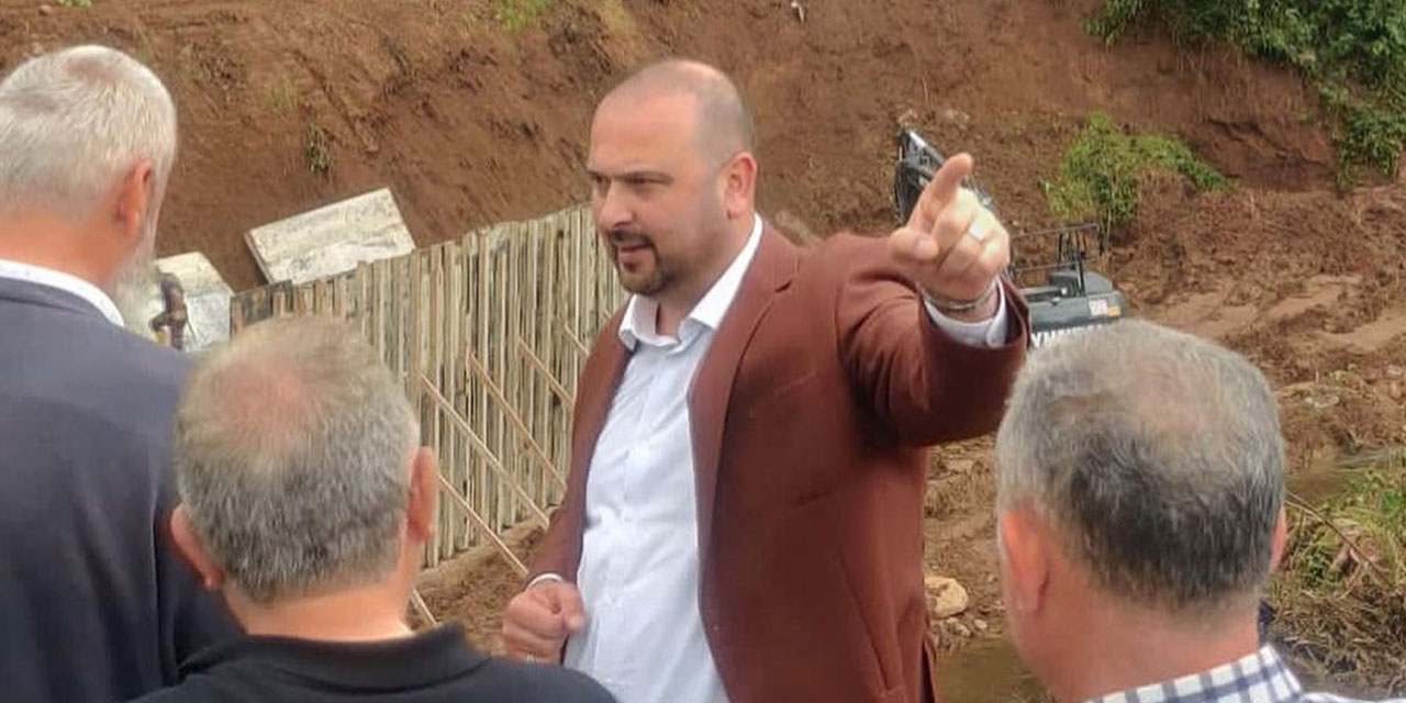 İyidere’de 2 Mahalle ile 4 Köyü Birleştirecek Köprü Yapılıyor