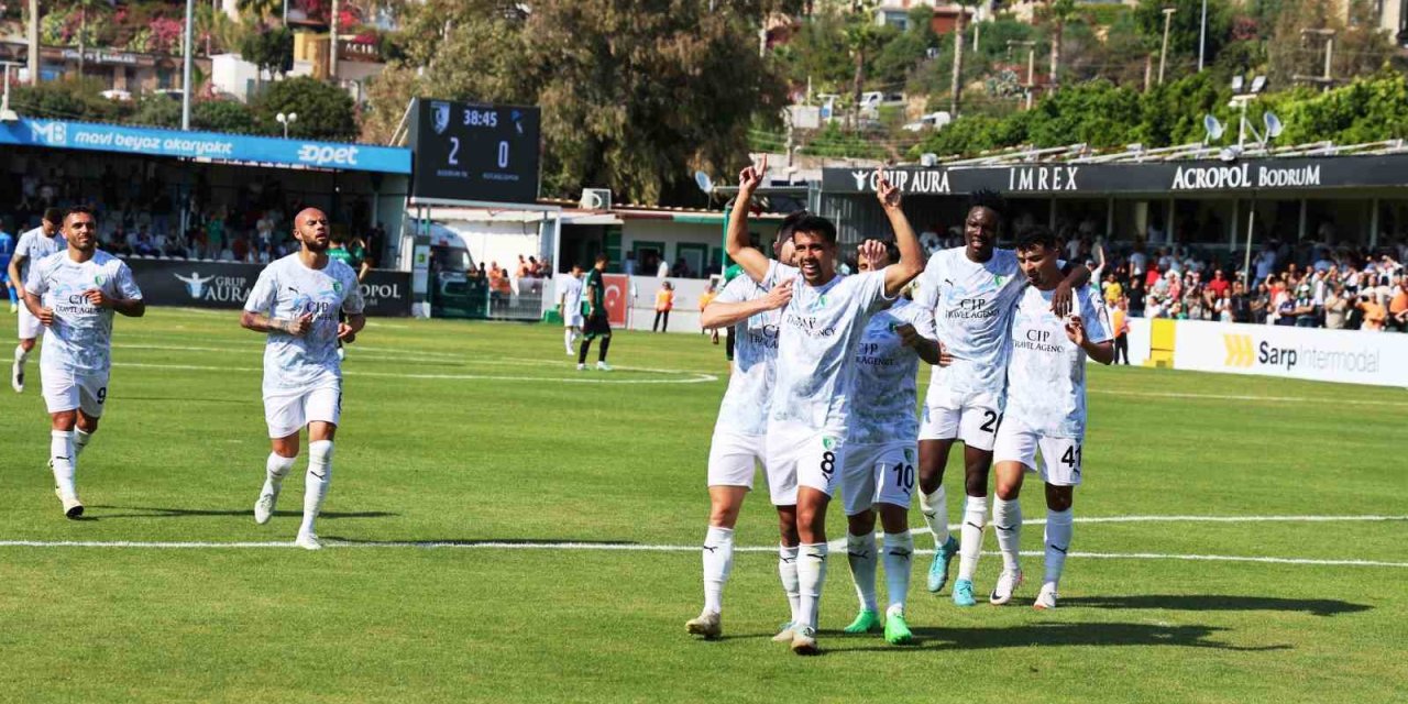 Trendyol 1. Lig: Bodrum Fk: 3 - Kocaelispor: 0