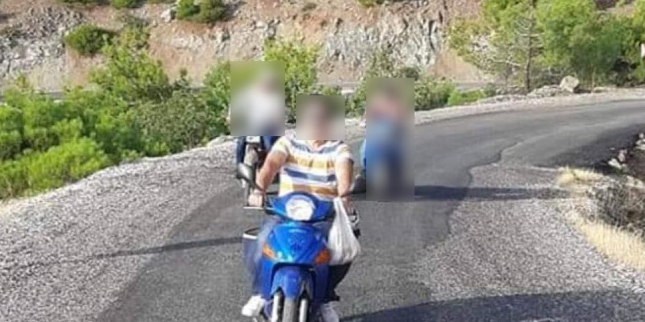 Park Halindeki Motosiklet Çalındı