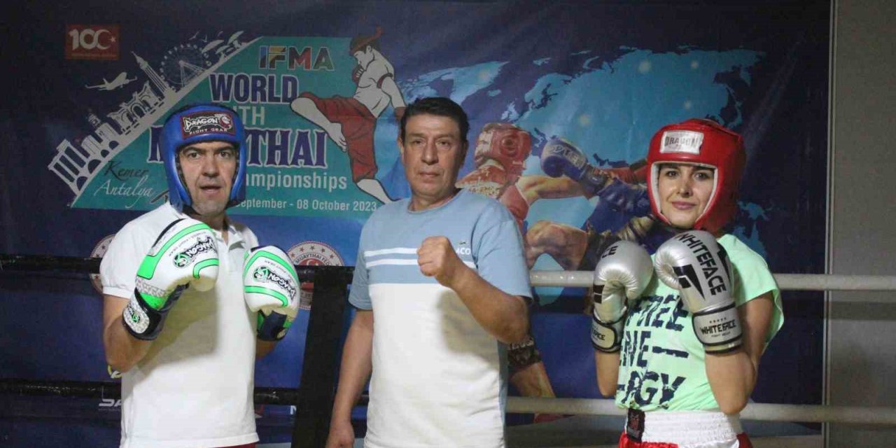 Evli Çift Kick Boks Dünya Şampiyonası’nda Madalya Hedefliyor