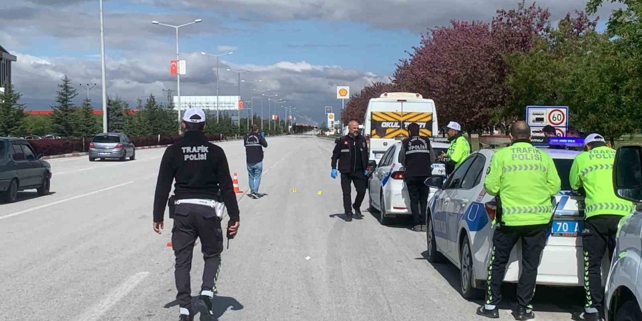 Karaman’da Minibüsün Çarptığı Yaşlı Adam Ağır Yaralandı