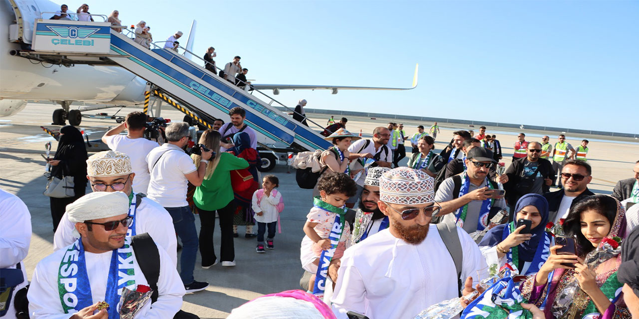 Rize-Artvin Havalimanı'na yurt dışından turizm amaçlı ilk sefer gerçekleşti