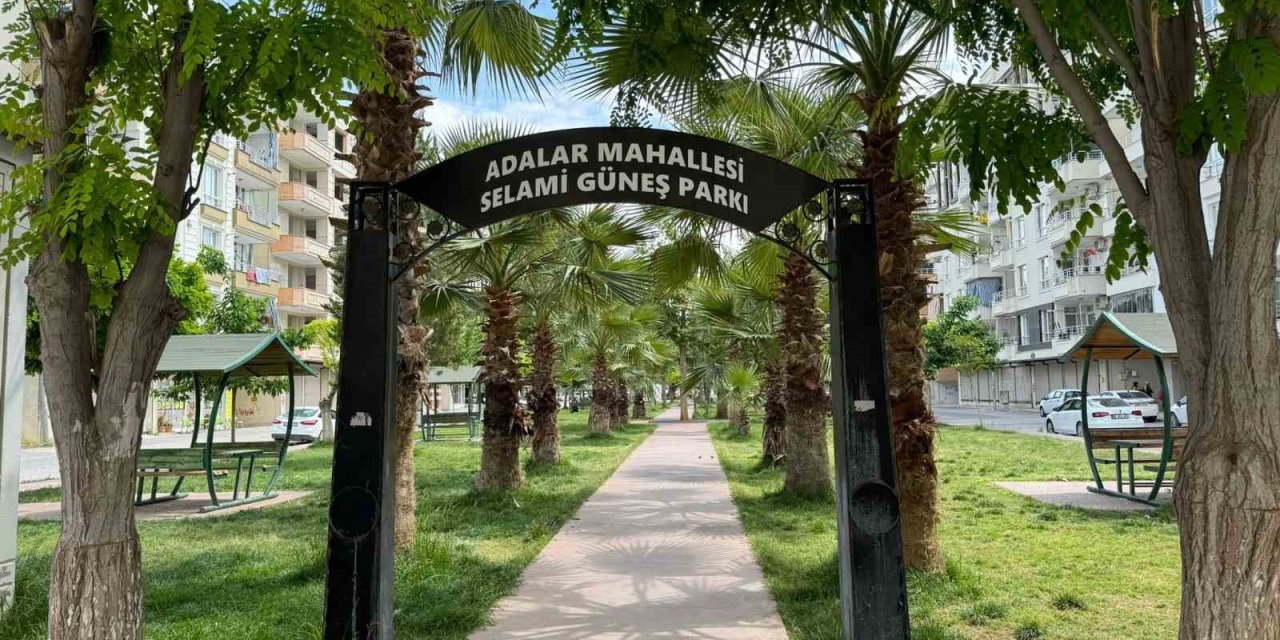 Parktaki Ahşap Masayı Ateşe Verdiler