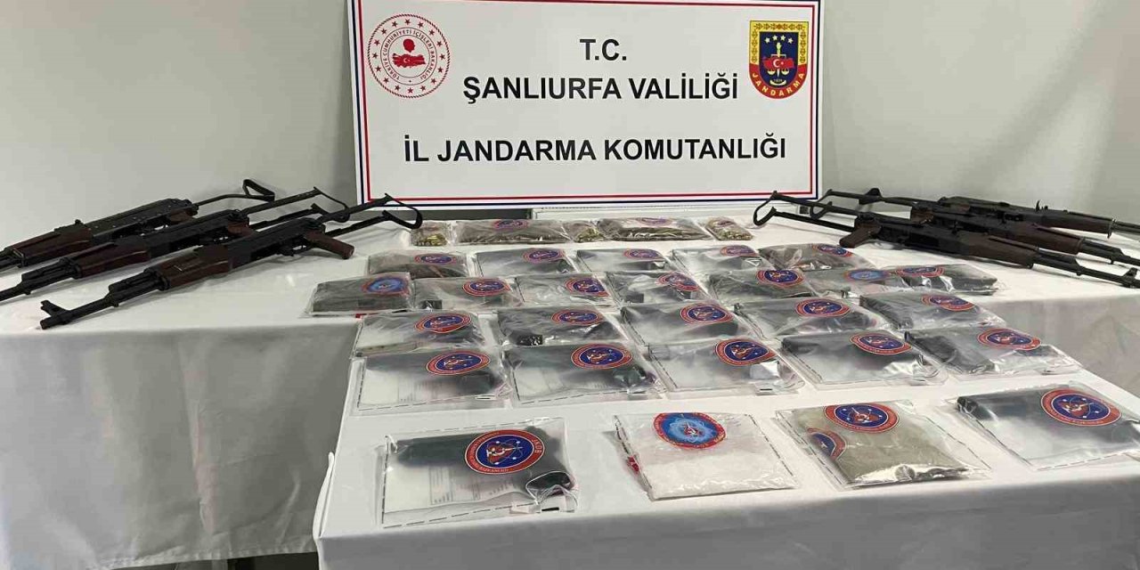 Şanlıurfa’da Uyuşturucu Ve Kaçak Silah Operasyonu: 53 Gözaltı