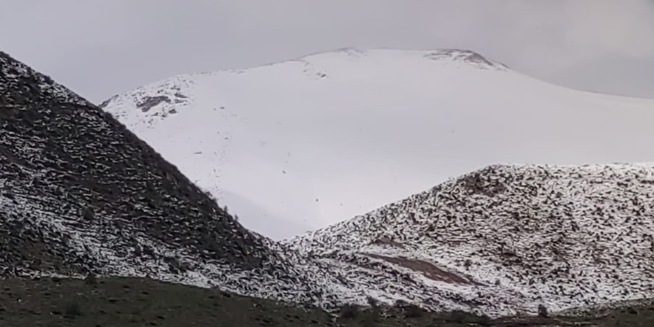Aşkale’ye Kış Geri Geldi