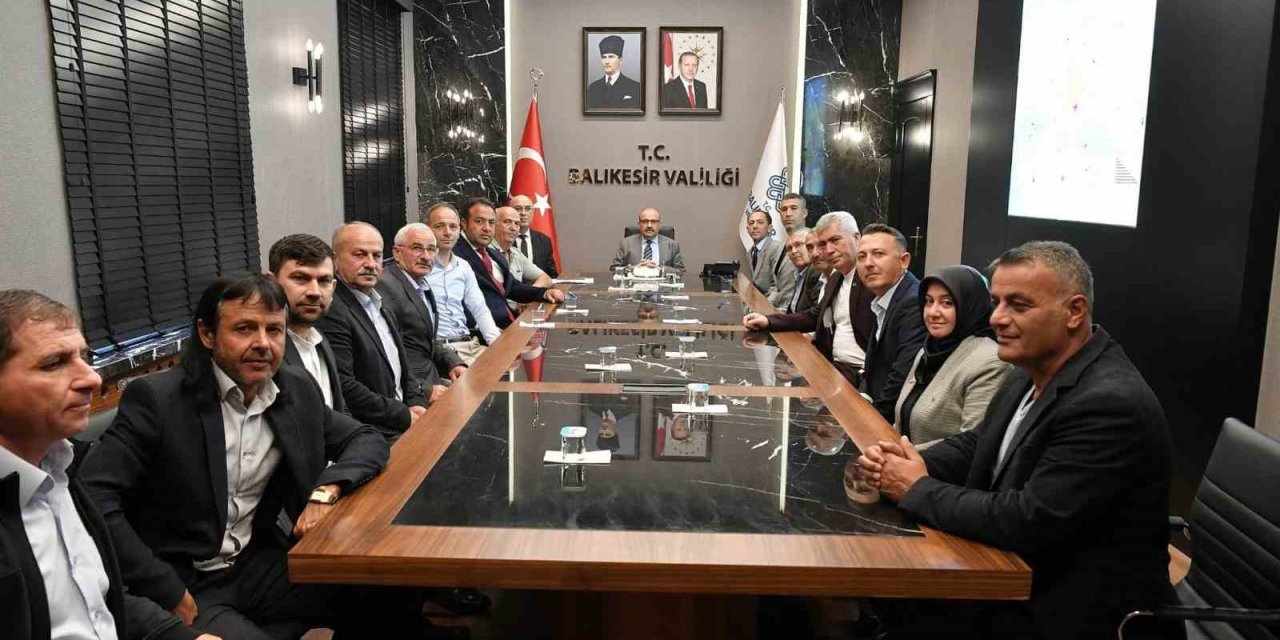 Muhtarlardan Vali Ustaoğlu’na Ziyaret