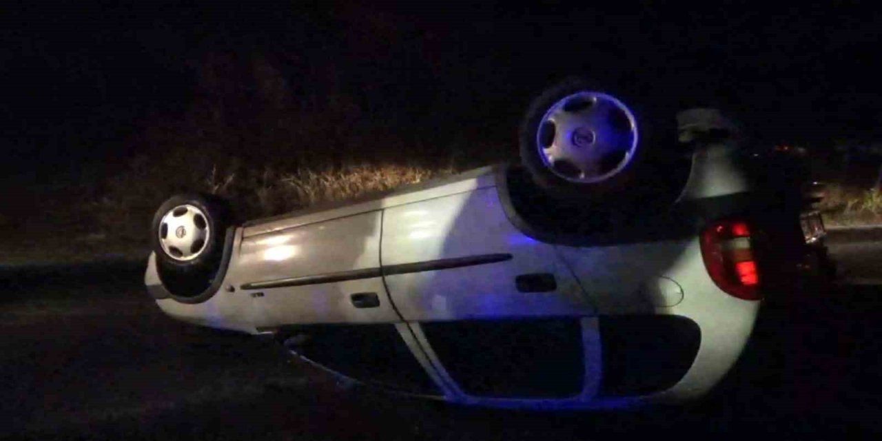 Bayramiç’te iki otomobil kafa kafaya çarpıştı: 5 yaralı