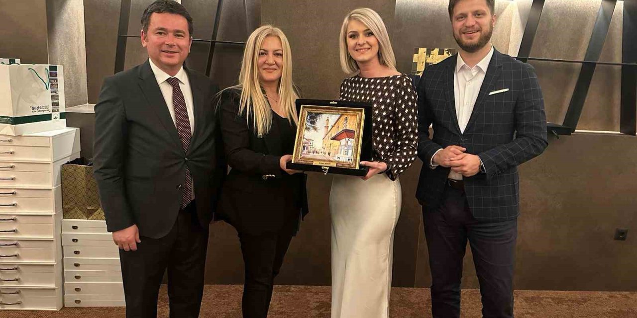 Başkan Aydın’dan Bosnalı Kardeşe Ziyaret