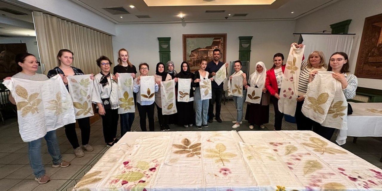 “Ecoprınt İn Nature” Projesinin İkinci Aktivitesi Tamamlandı