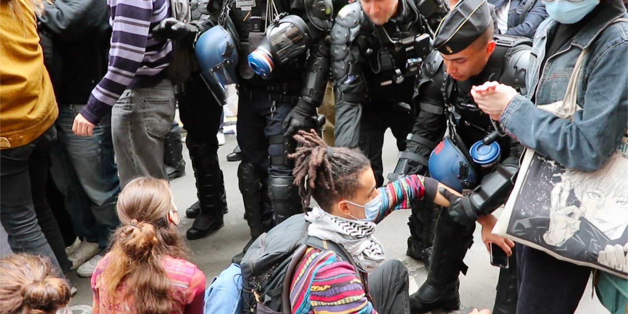 Paris’teki Sciences Po Üniversitesi’nde Filistin Yanlısı Gösteriler Sürüyor