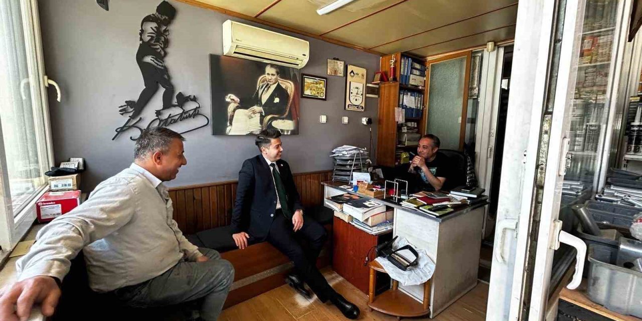 Kaymakam Gündoğdu Sanayi Esnafı İle Görüştü