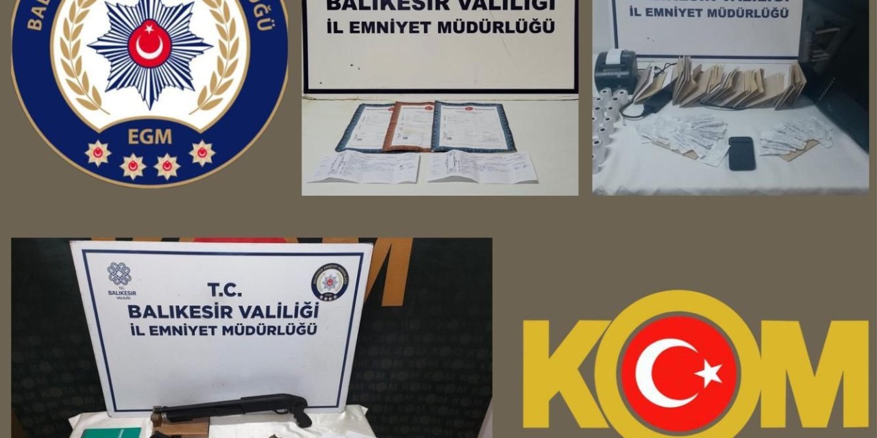 Balıkesir Polisinden Tefecilik Operasyonu