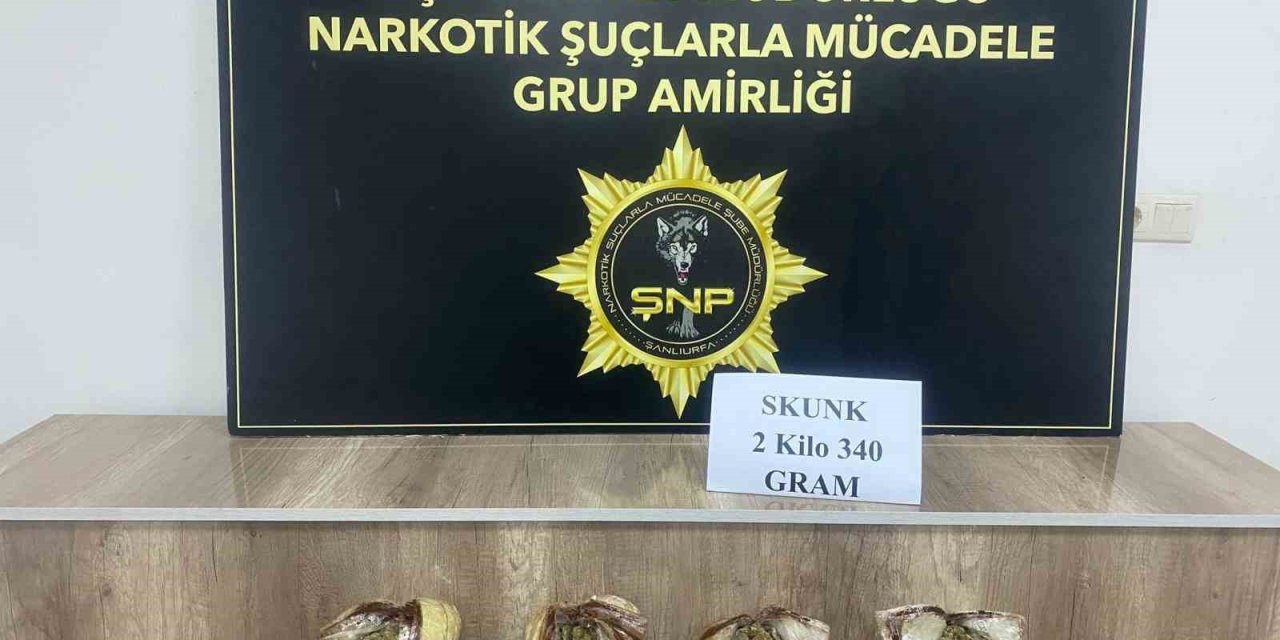 Siverek’te Yolcu Otobüsünde Uyuşturucu Ele Geçirildi